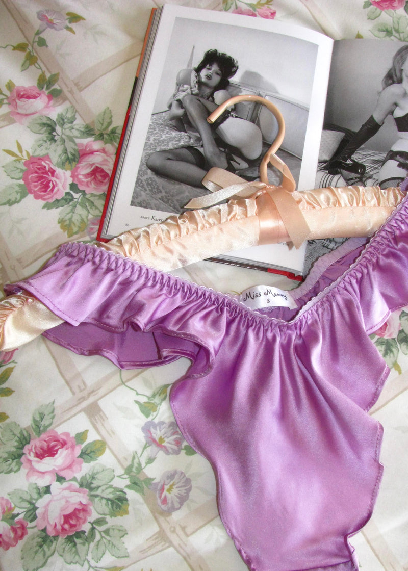 Heather French Thong (Lavender)
