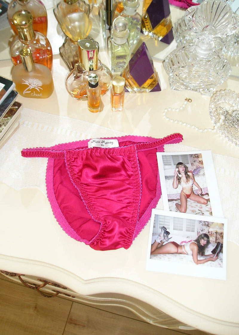 Chrissy Bikini Panty (Strawberry Jam)