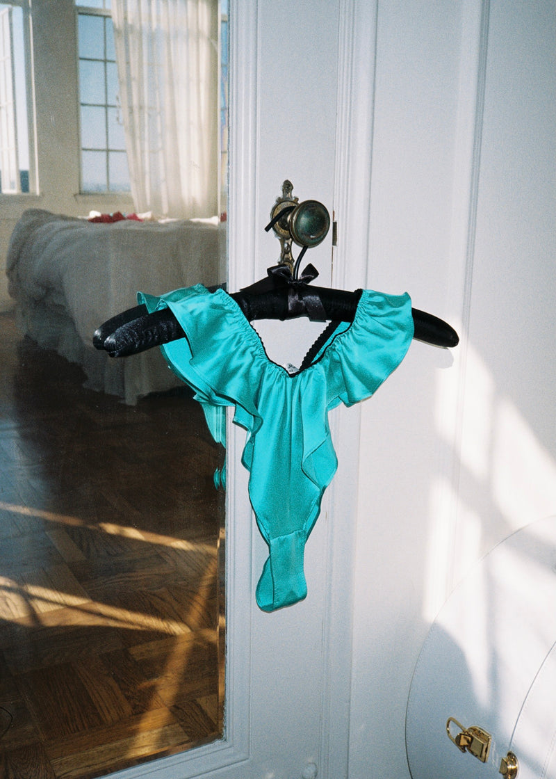 Donna French Panty (Tickle Me Teal)